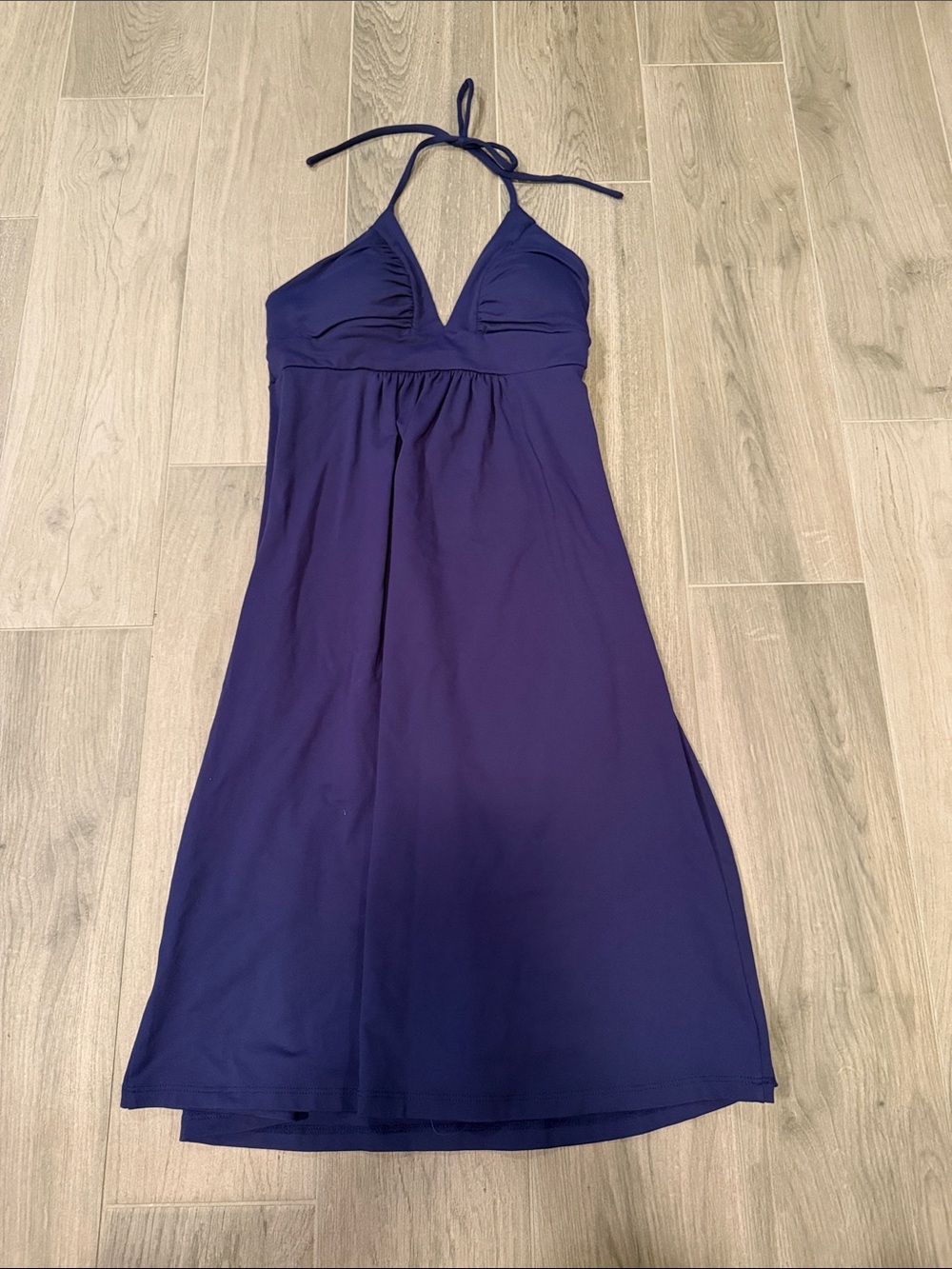 Susana Monaco Women’s Navy Halter Midi Dress Size S